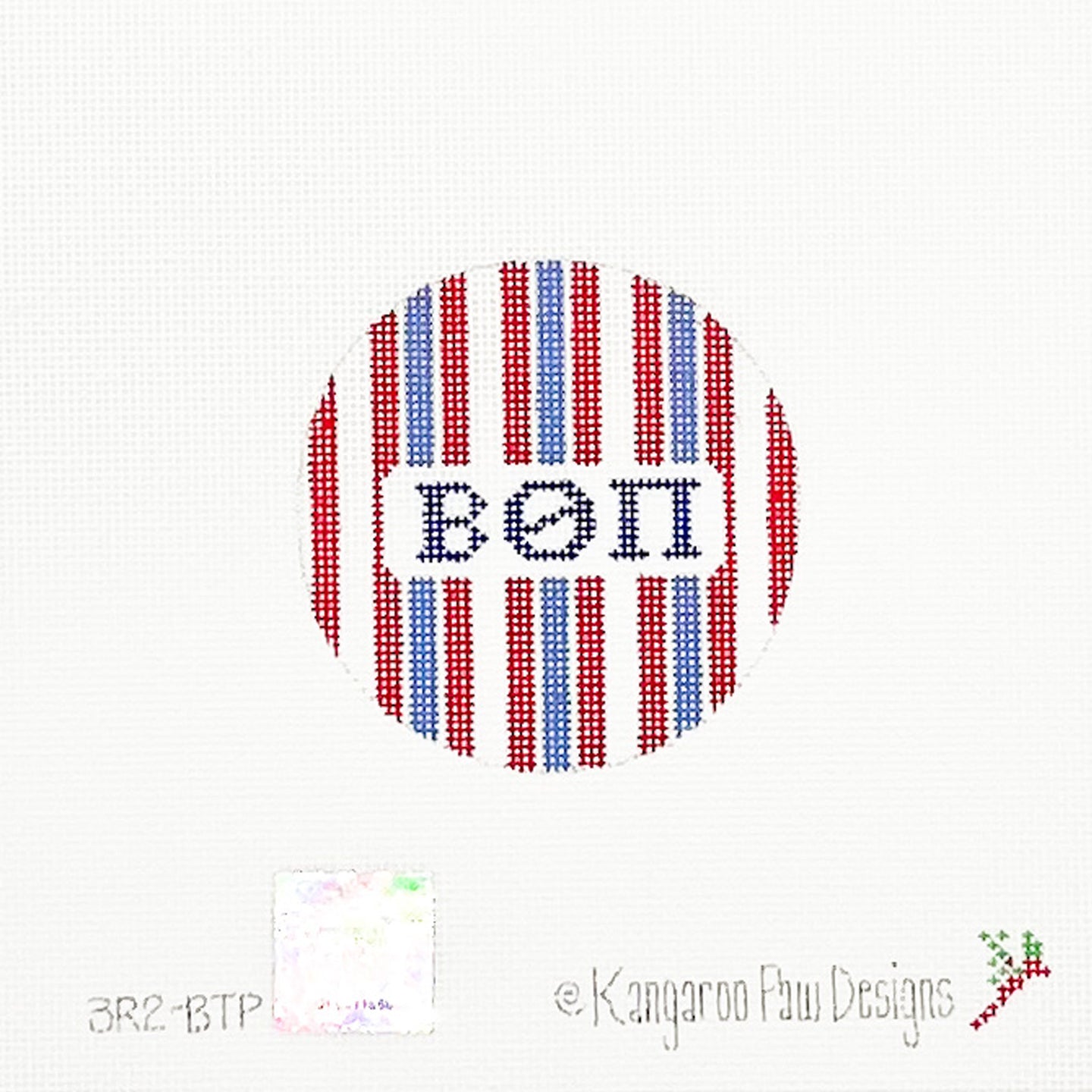 Beta Theta Pi Round Insert